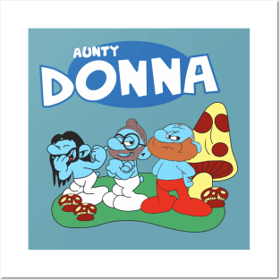 Blue Donna Posters and Art